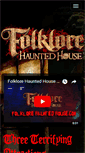 Mobile Screenshot of folklorehauntedhouse.com